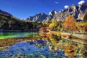 Shangrila Lake or Lower Kachura Lake